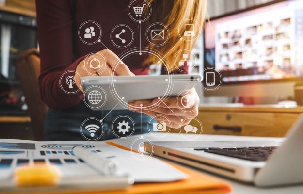 businesswoman hand working with laptop computer | Using a Combination of Strategies