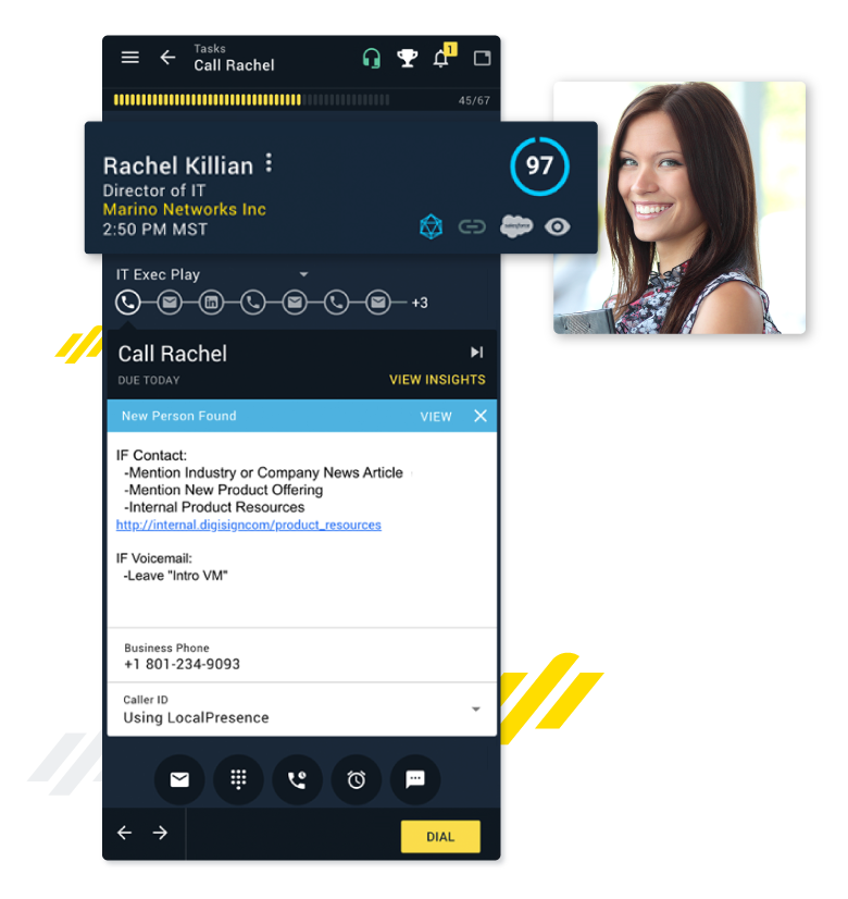 Cadences on Mobile View Cadences mobile view allows you to use Playbooks wherever you are