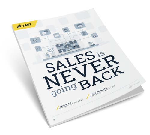 Sales Never Going Back Whitepaper Sales Never Going Back Whitepaper
